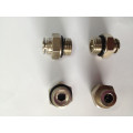 male straight MPC6mm-1/4" metal pneumatic fittings